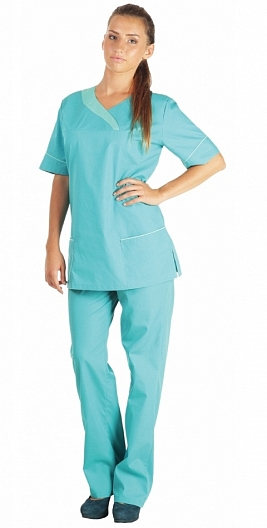 Костюм ШАРМ женский с БР (бирюзовый)