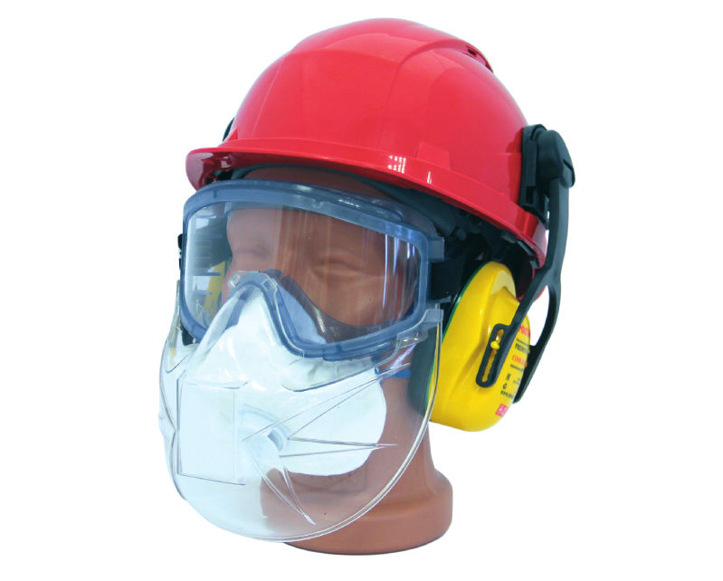 Щиток защитный РОСОМЗ™ PANORAMA к очкам защитным закрытым (прозрачный)