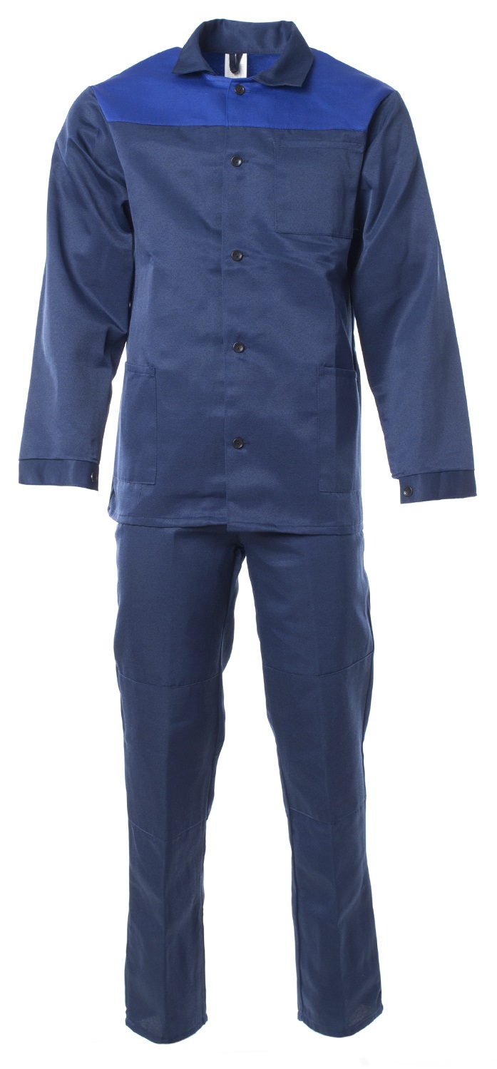 Костюм СТАНДАРТ с БР (т.синий/васильковый)