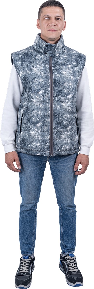 Жилет САТУРН зимний (серый)
