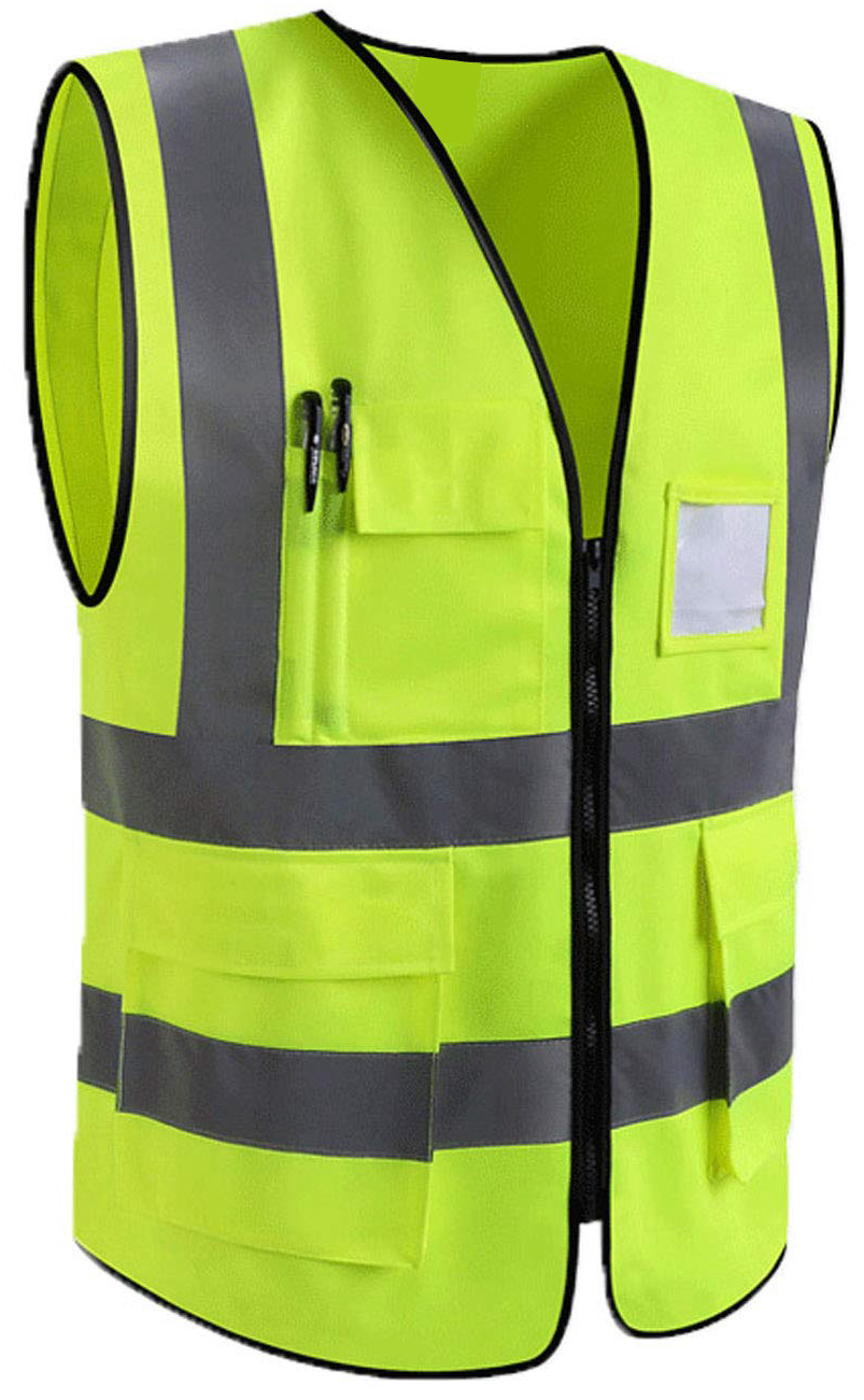 Жилет сигнальный на застежке-молнии FORT W C375(6) QBA-S