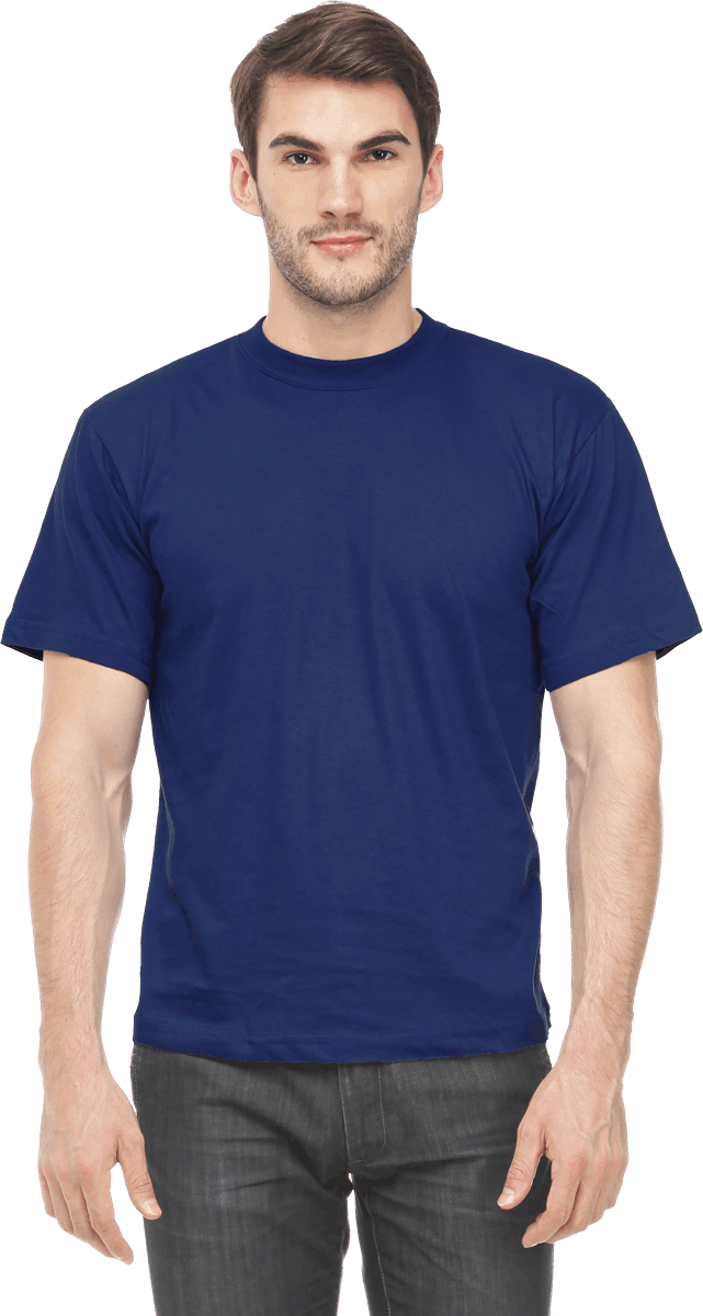 Футболка короткий рукав 160 г/м2 (т.синий)