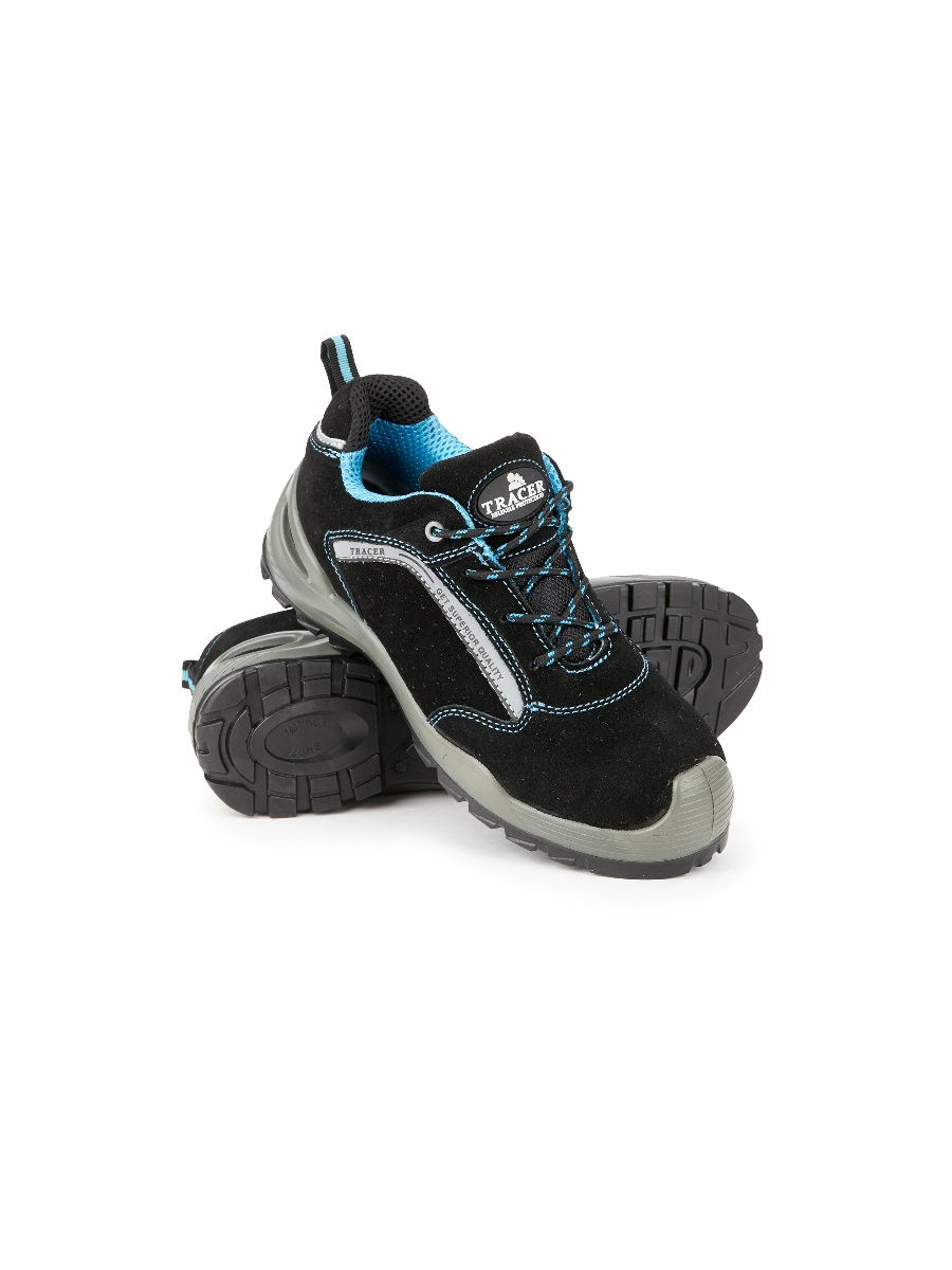 Полуботинки ТРЕЙСЕР-АКТИВ ПРЕМИУМ ПУ-ПУ с КП (черный)