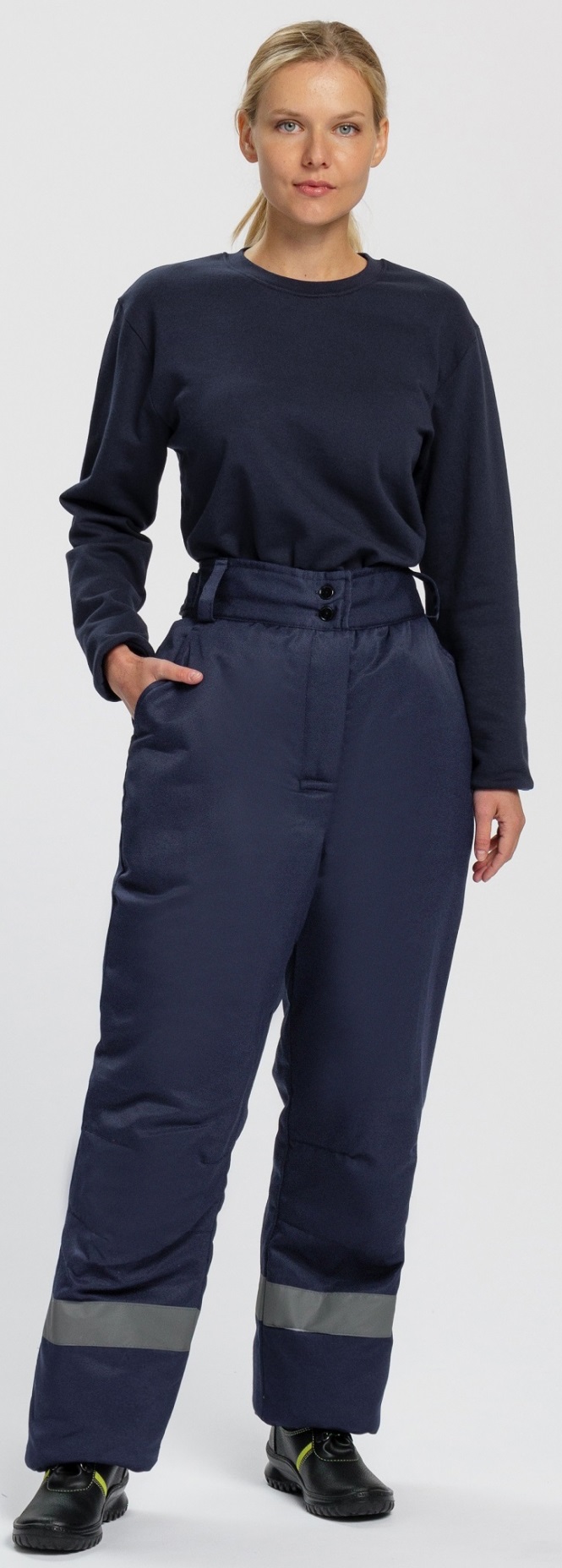 Брюки ВЬЮГА СОП зимние женские (т.синий)