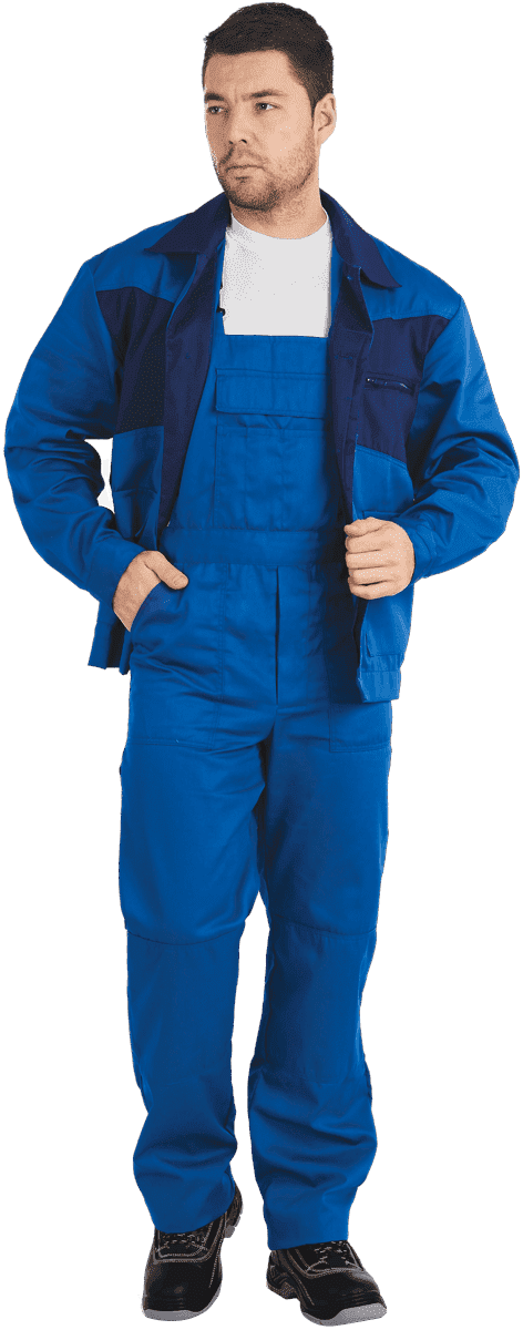 Костюм СПЕЦИАЛИСТ-2 с ПК (василек/т.синий)