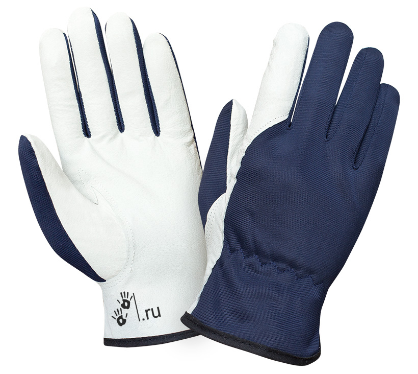 Перчатки 2HANDS 0250 кожаные комбинированные