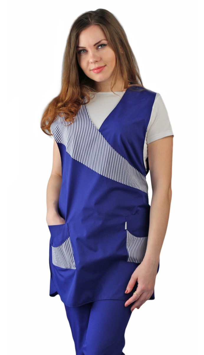 Комплект СОФИЯ женский с БР (васильковый)