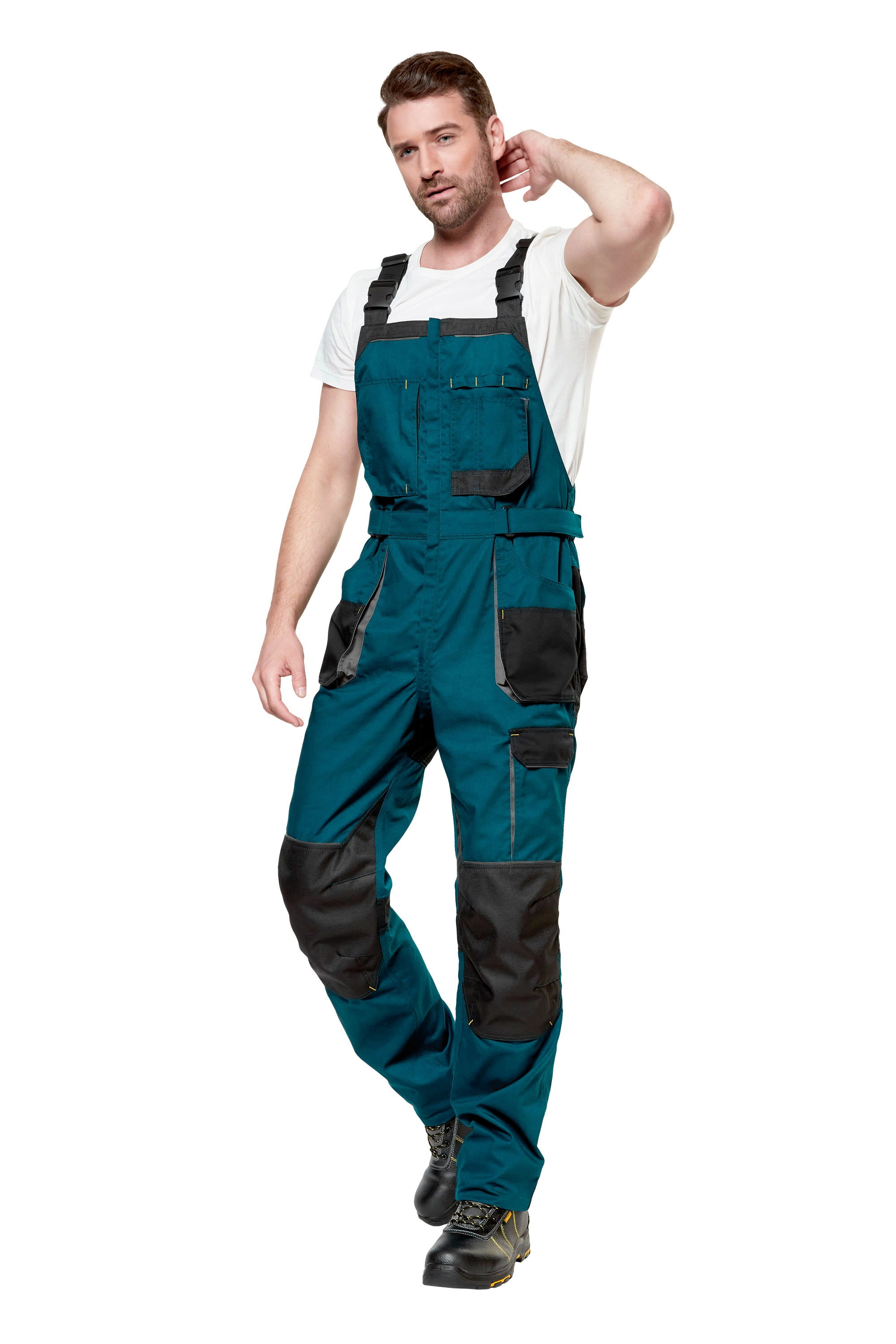 Полукомбинезон СНЕЙК (т.бирюзовый/черный)