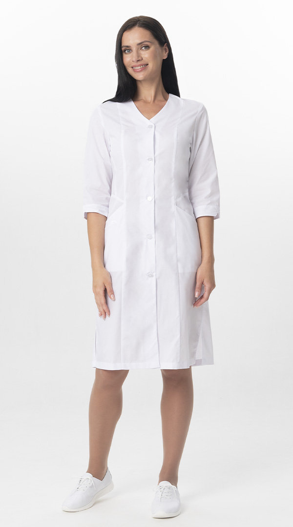 Халат АДАЖИО (белый)