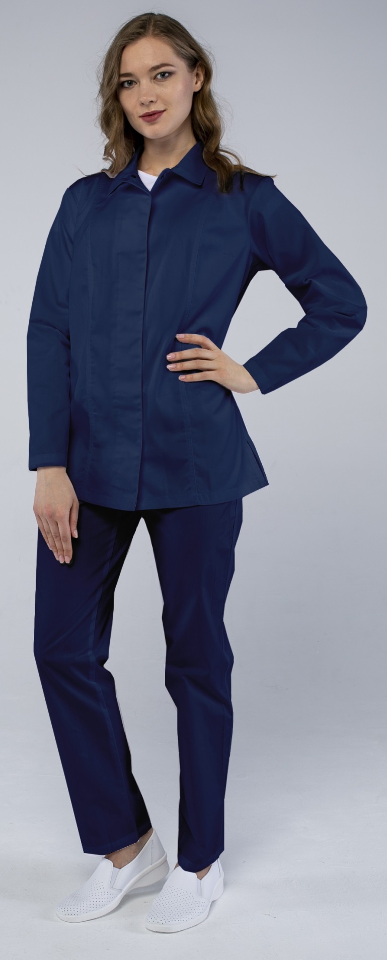 Куртка ХАССП-ПРЕМИУМ женская (т.синий)