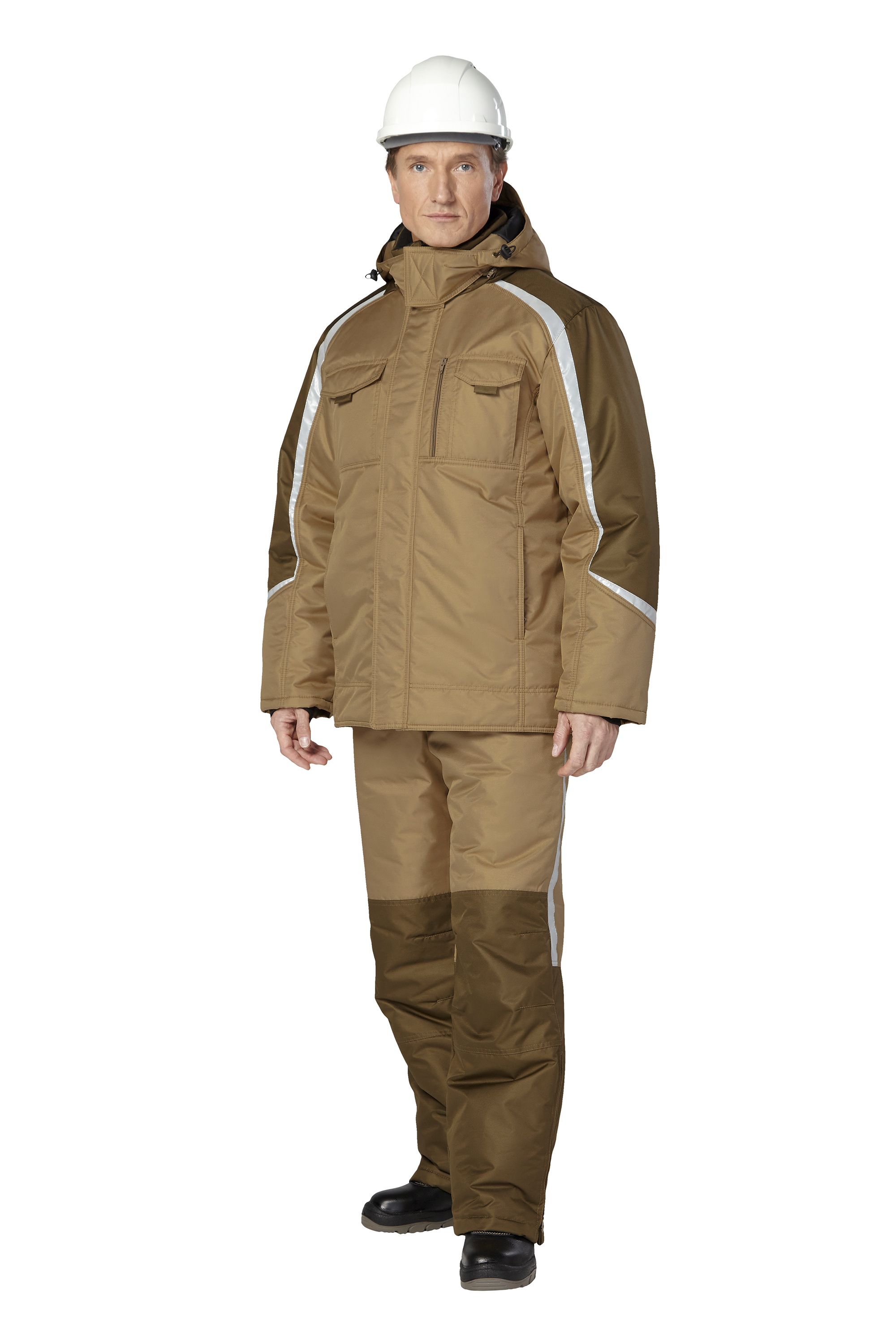 Костюм ФИЛИГИР зимний с БР (бежевый/хаки)