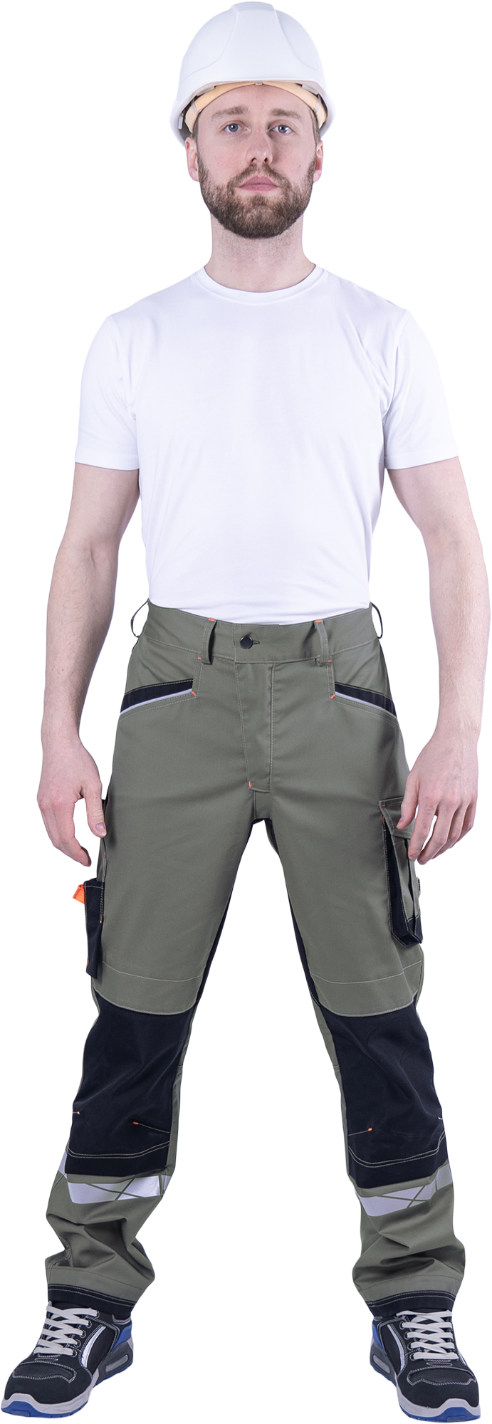 Брюки КОРПОРАЦИЯ (хаки/черный)