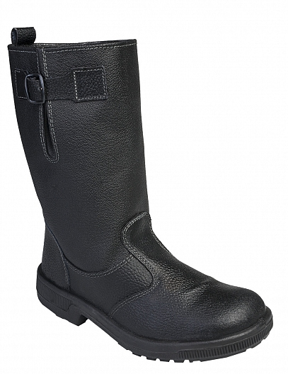 Сапоги БИЗОН ПУ юфть/кирза с МП