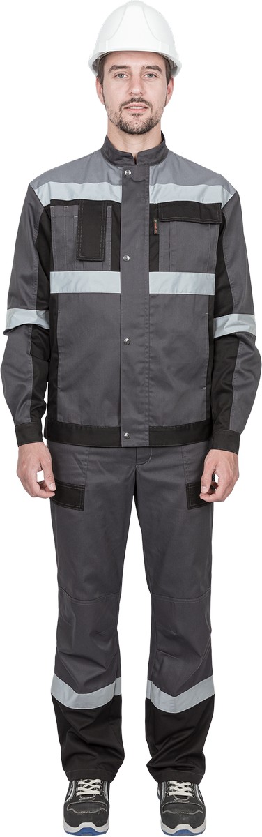 Костюм ГРАНИТ НЕО с ПК (серый/черный)