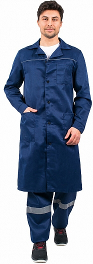 Халат для ИТР (т.синий)