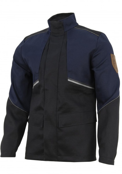 Куртка сварщика BRODEKS FS28-01 (т.синий/черный)