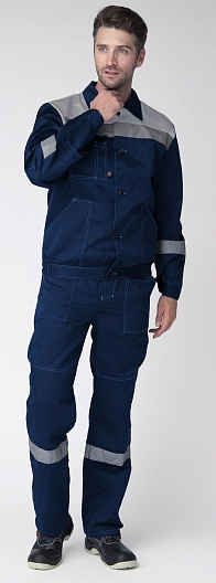 Костюм ЛИГОР-2 СОП с ПК (т.синий/серый)