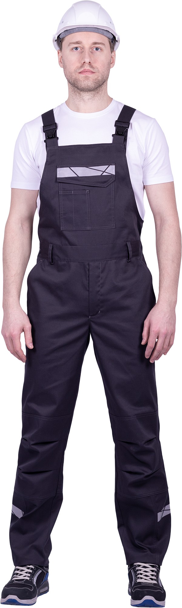 Полукомбинезон СТРОНГ (т.серый)