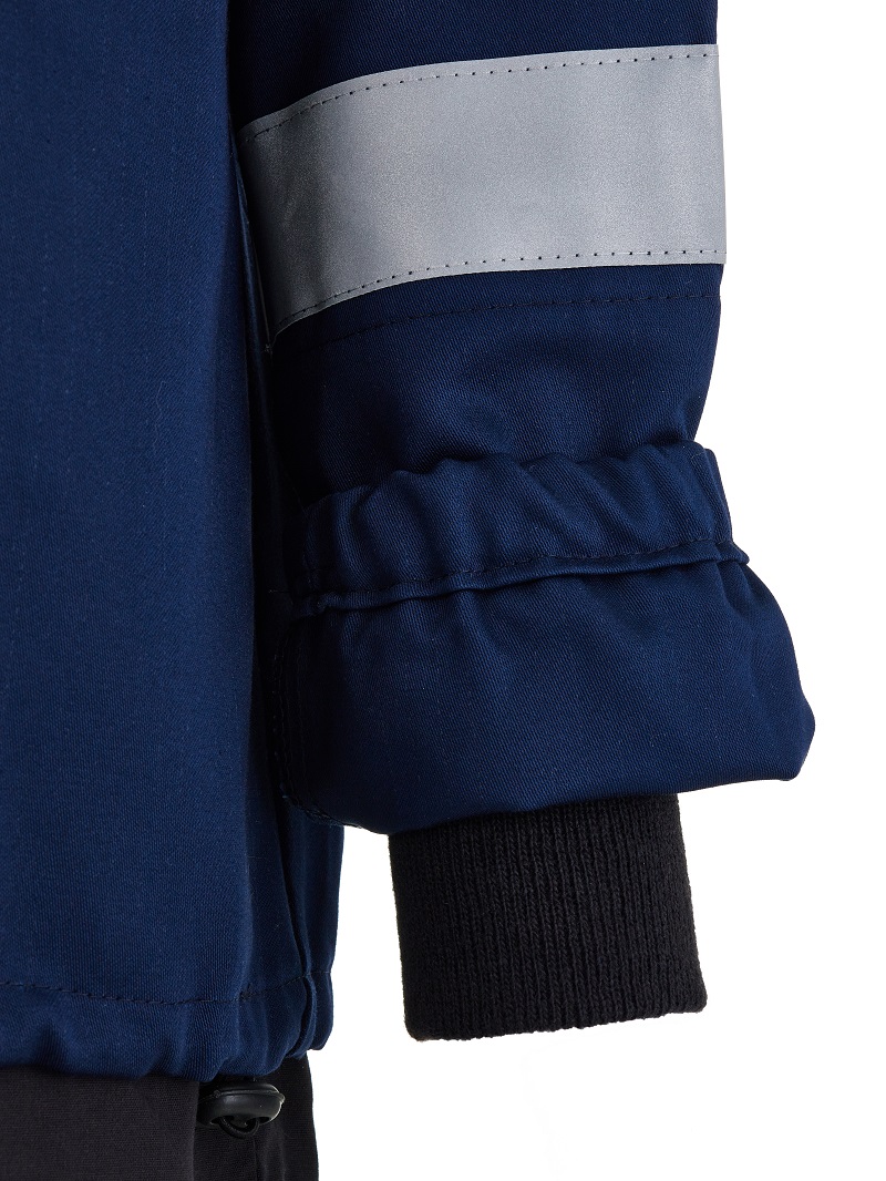 Костюм ЭНЕРГИЯ-АНТИГНУС-Б противоэнцефалитный 38,2 кал. с БР (т.синий/оранжевый)