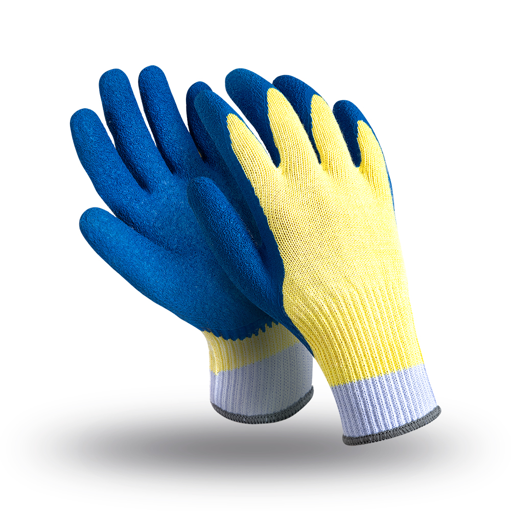 Перчатки АРАМАКС TG-641 (желтый/синий)