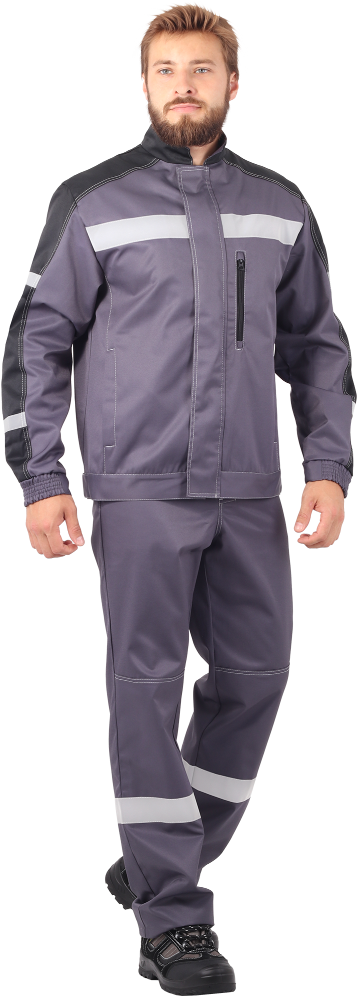 Костюм РОУД с ПК (серый/чёрный)