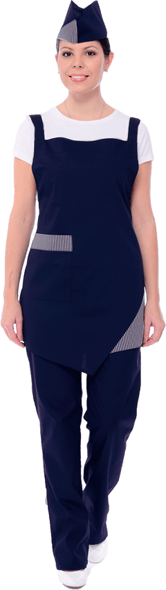 Униформа АСИММЕТРИЯ (т.синий)