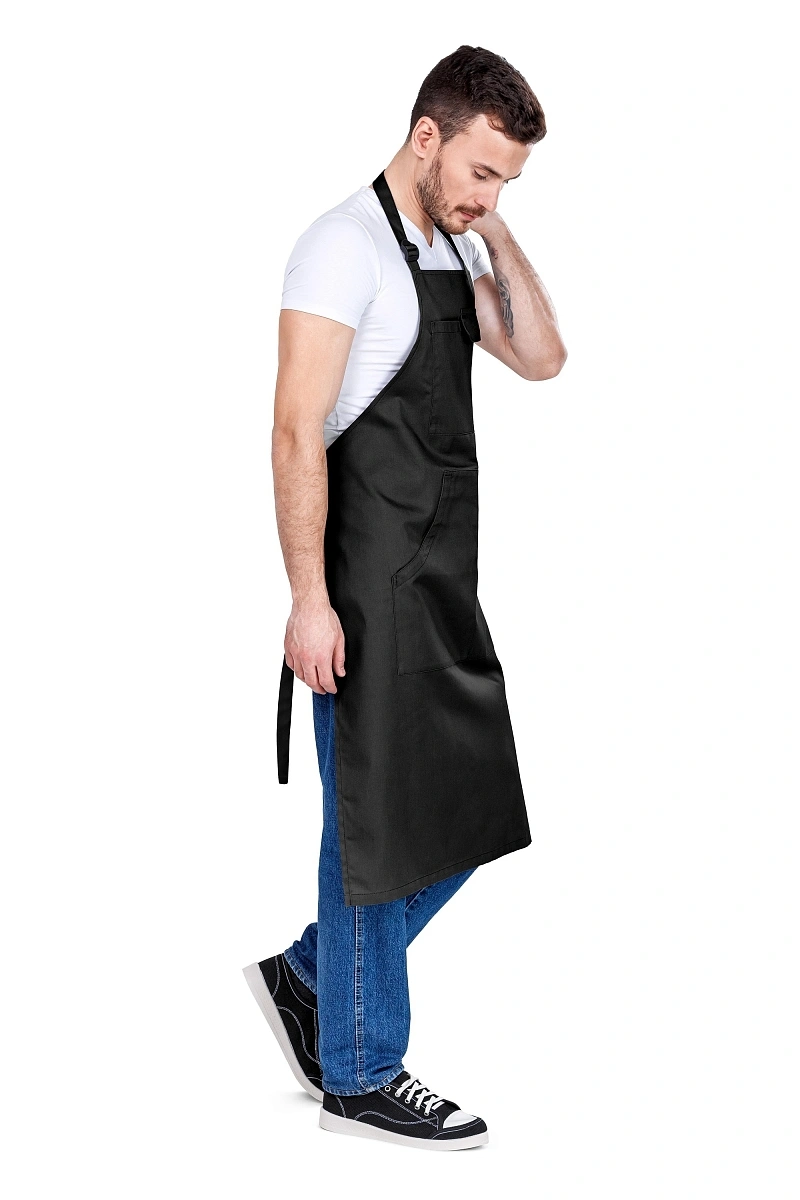 Фартук поварской АРГО (черный)