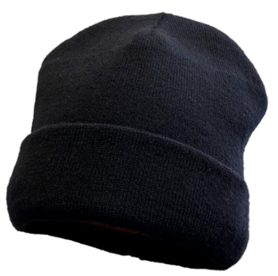 Шапка акриловая (черный)