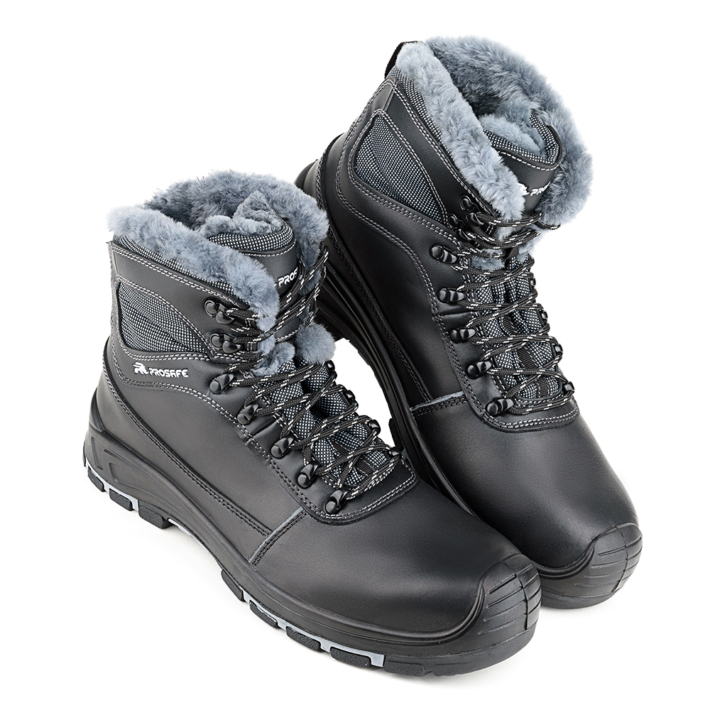 Ботинки ЛИДЕР 740РНМ ПУ-Нитрил нат.мех с КП