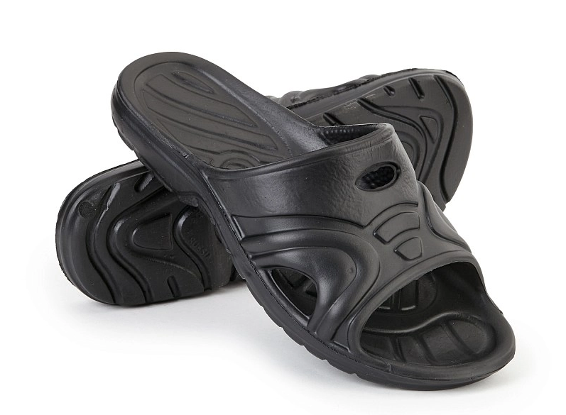 Тапочки ЭВА пляжные (черный)