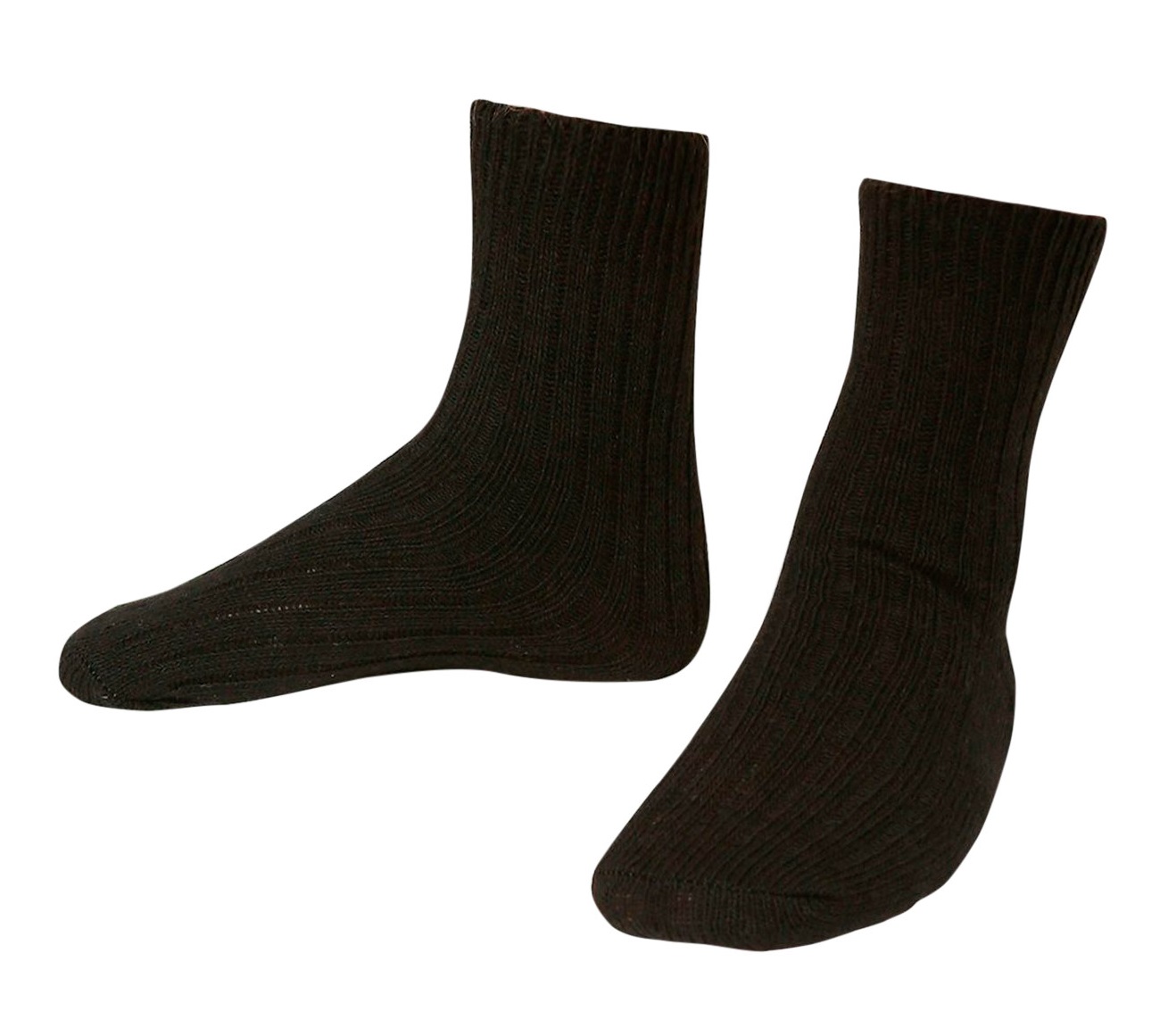 Носки полушерстяные шерсть/акрил (черный)