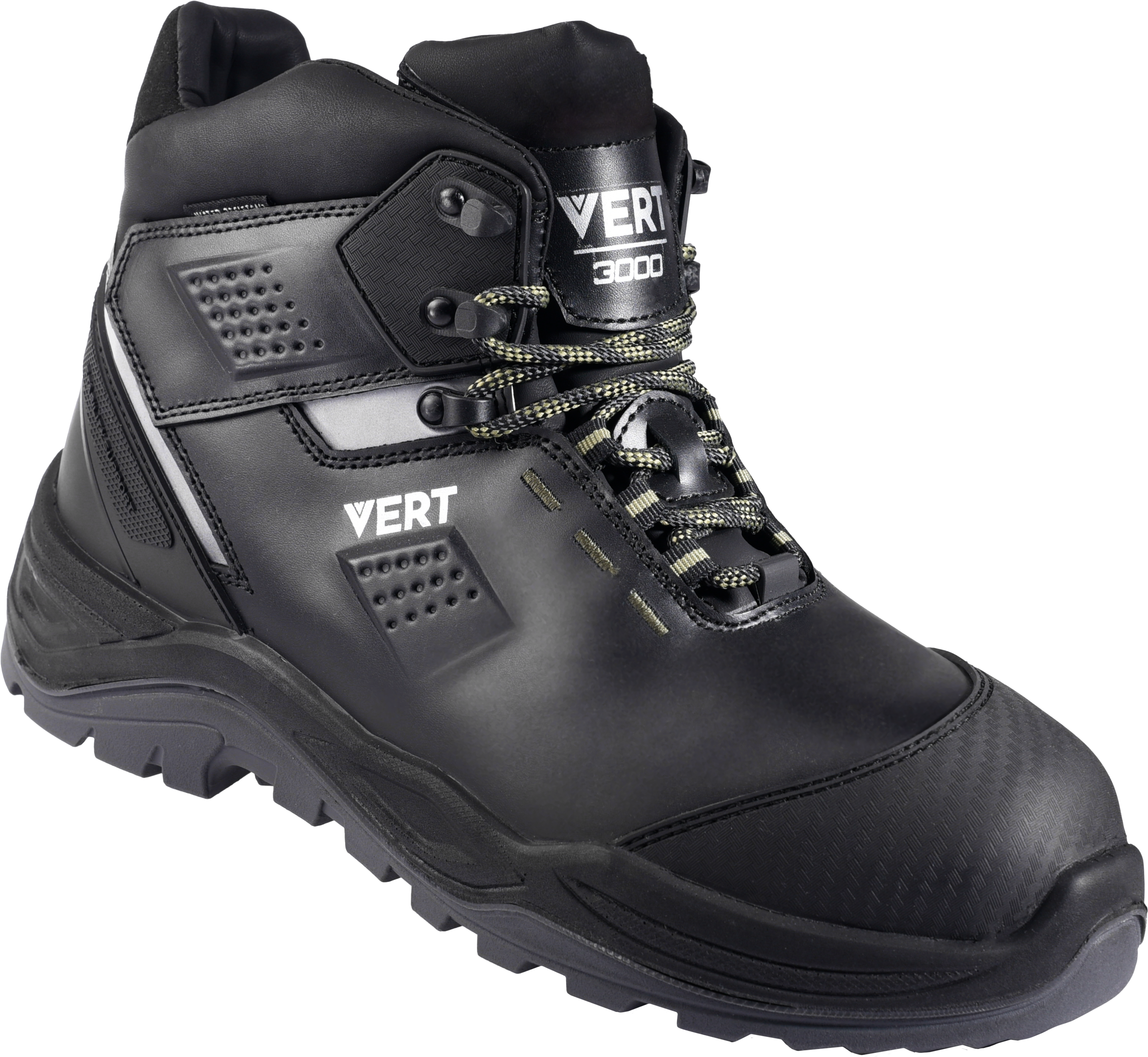 Ботинки VERT шерст.мех с КП и КС (черный)