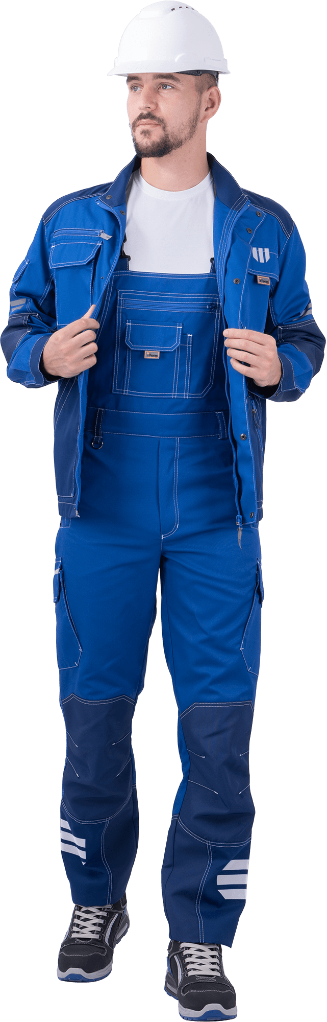 Куртка ЭДВАНС (василек/синий)