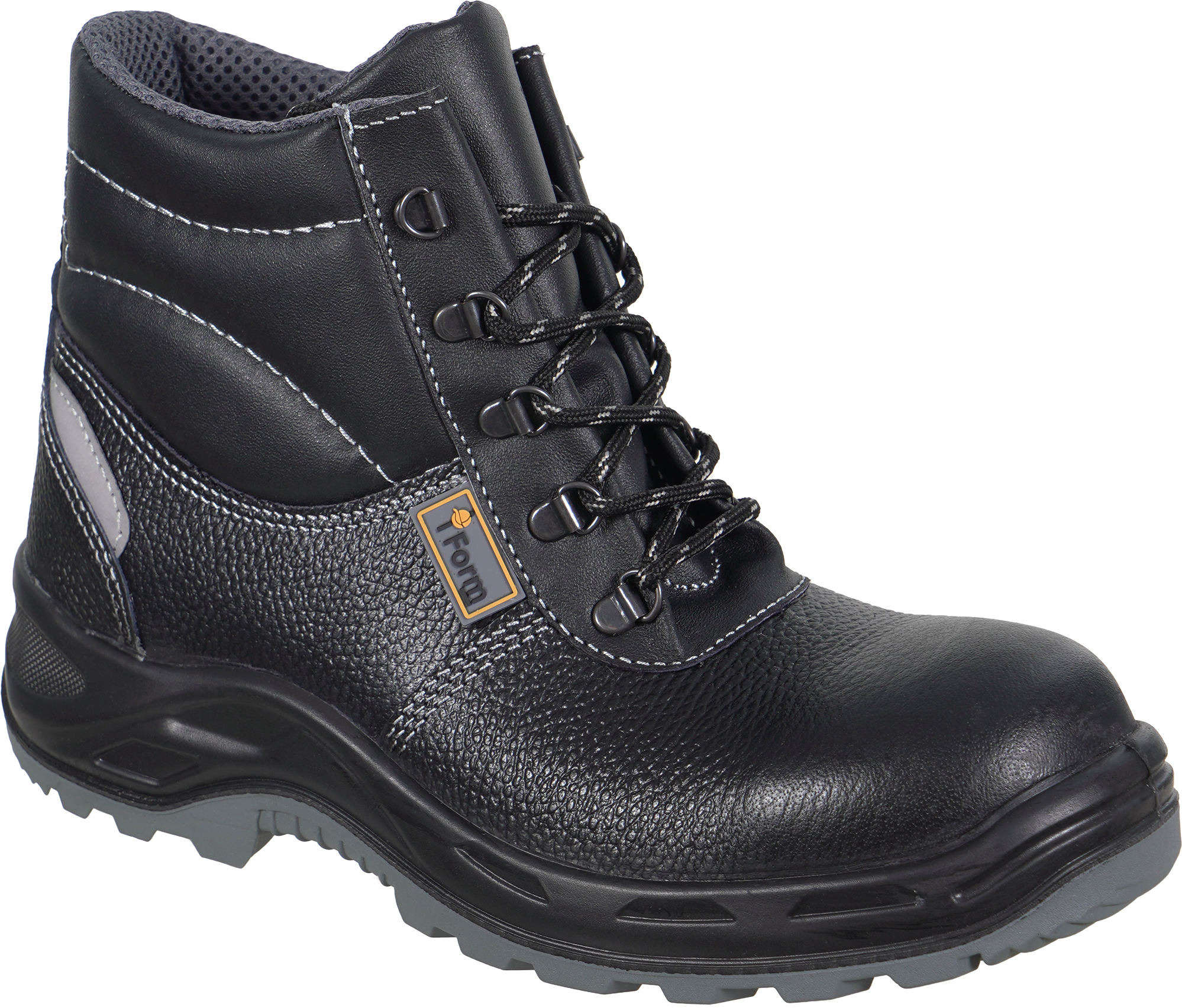 Ботинки TURBO ПУ-Нитрил хромовые с КП и КС