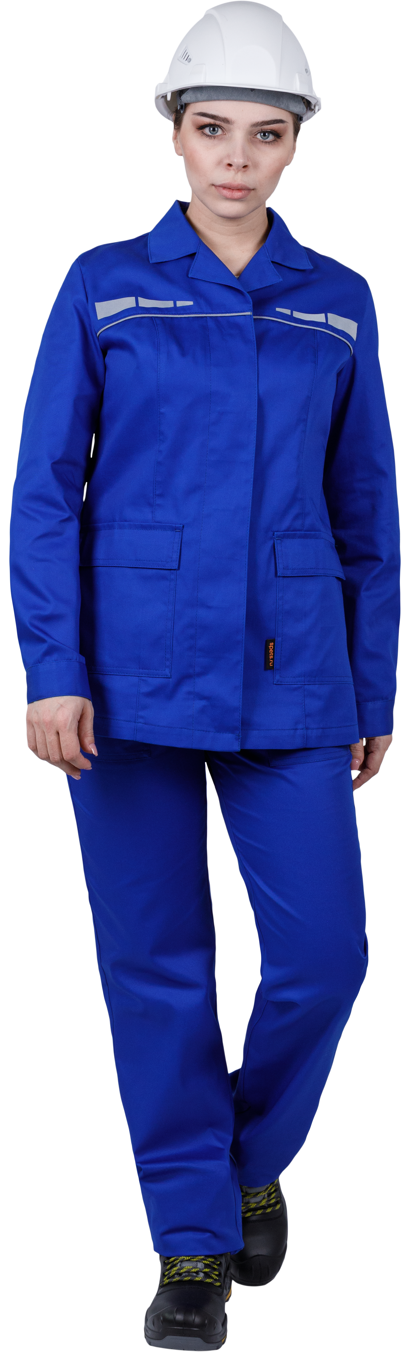 Костюм ОПЕРАТОР женский с БР (василек)