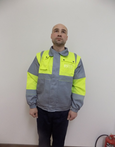 Куртка Лахта Люкс (серый/лимон)