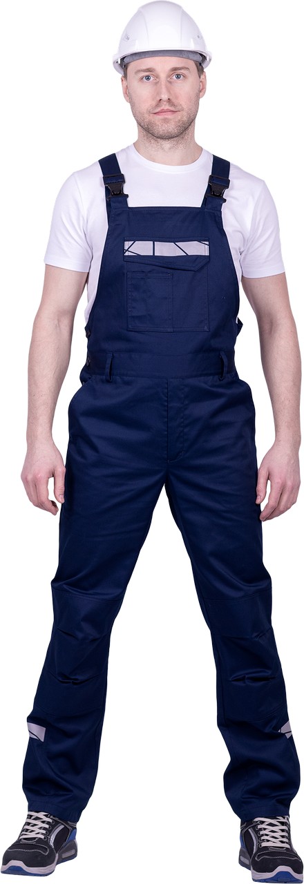 Полукомбинезон СТРОНГ (т.синий)