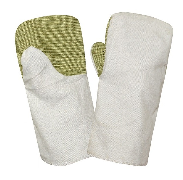 Рукавицы х/б двунитка с брезентовым наладонником 480 г/м²