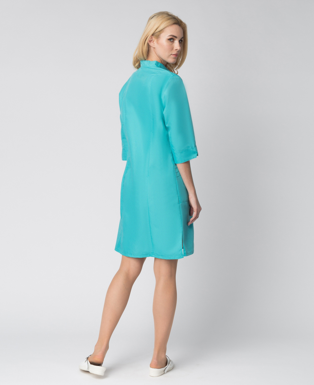 Халат ЛИРА женский медицинский (бирюзовый)