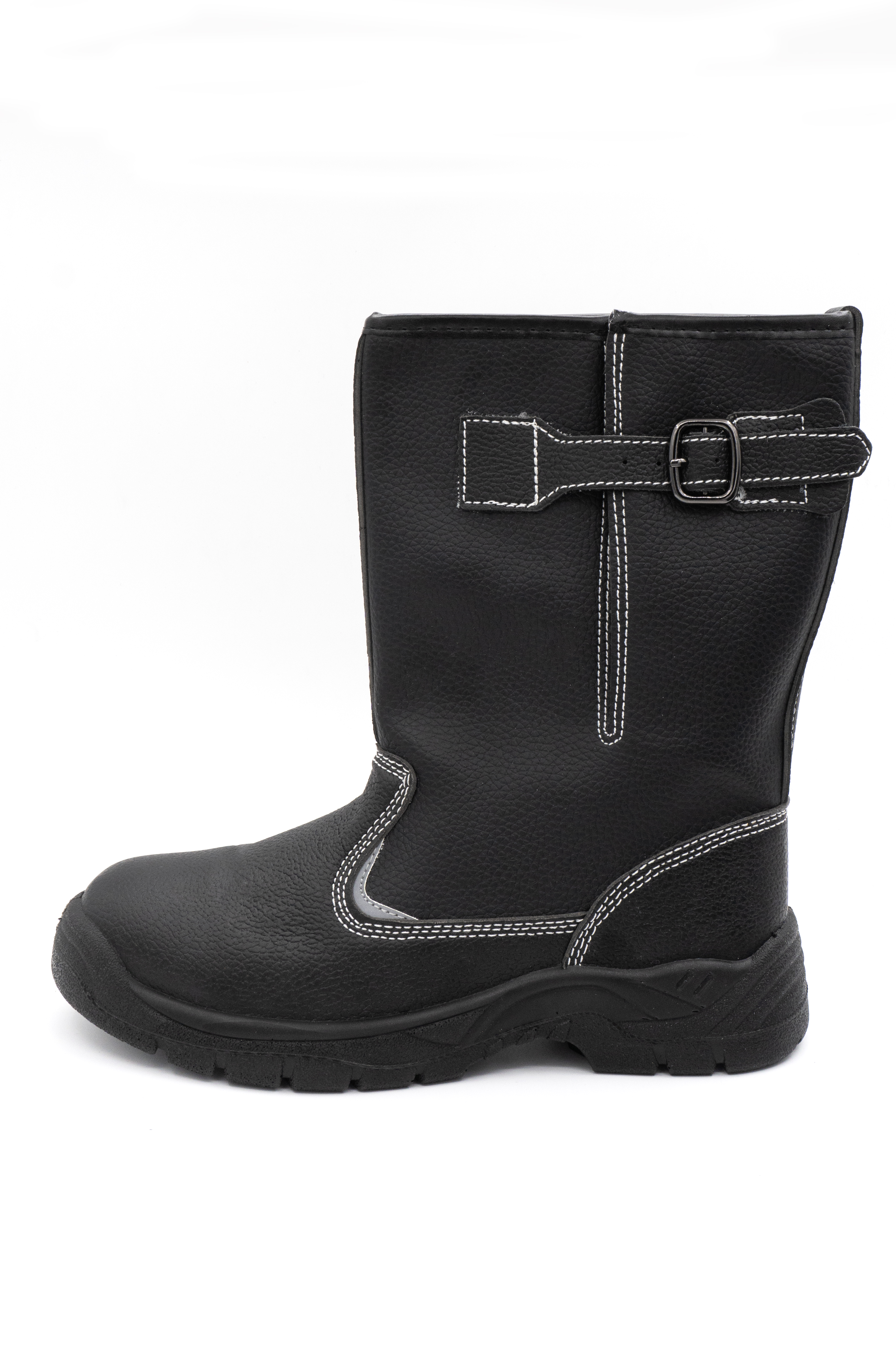 Сапоги АСКЕТ SJ970-W ПУ зимние иск.мех (черный)