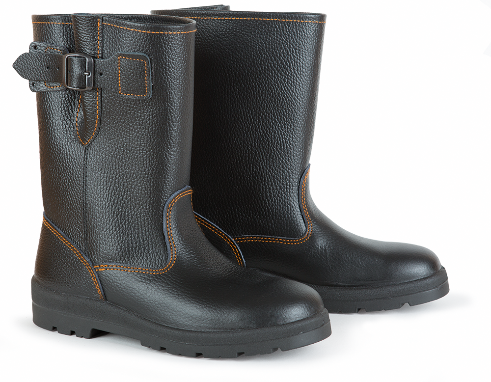 Сапоги ТЕМП-2 ПУ/ТПУ с МН и ПП (черный)