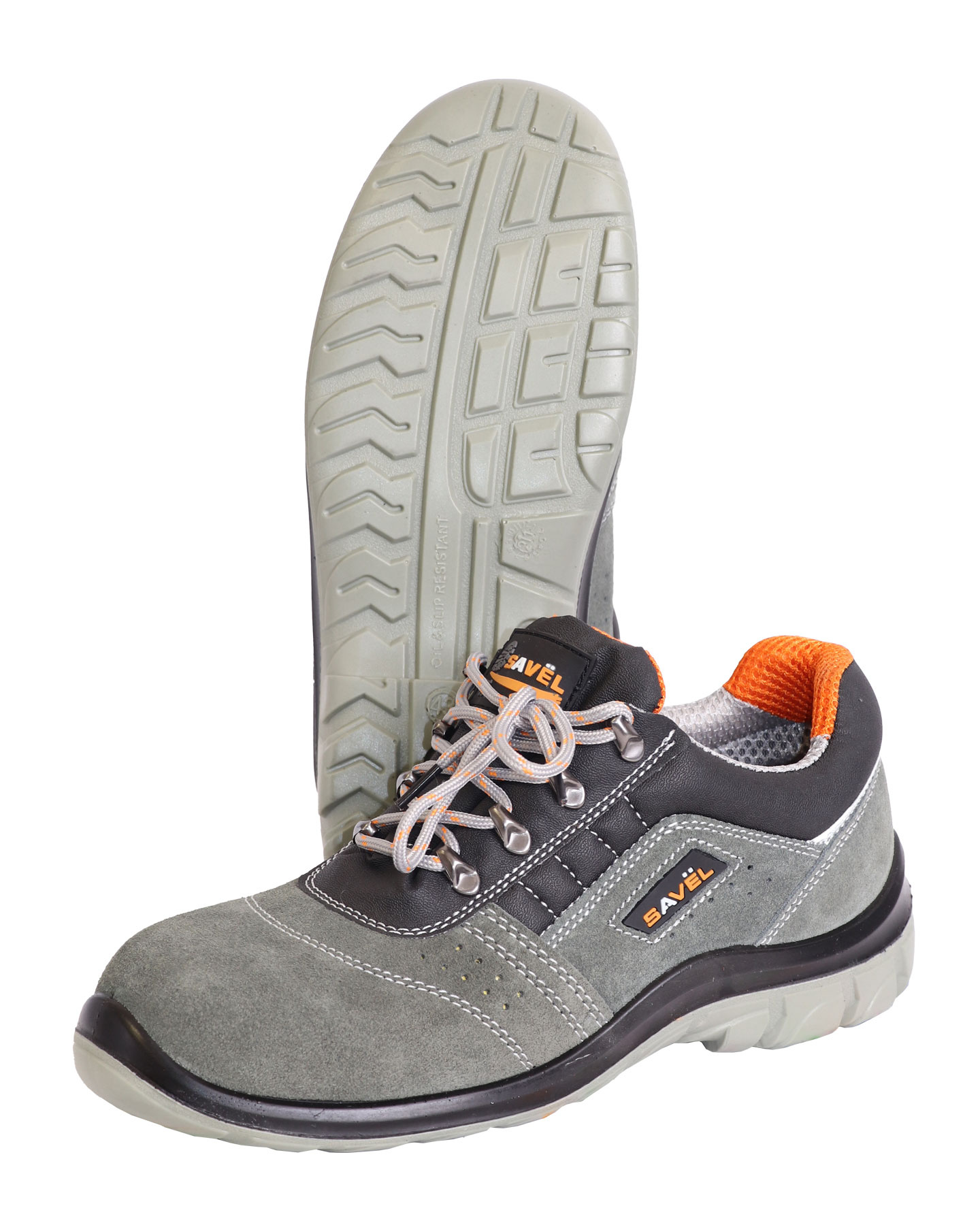 Полуботинки УНИВЕРСАЛ ПУ-ПУ замша ПКП (серый)