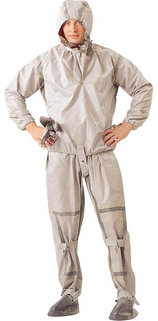 Костюм Л-1 от химических воздействий с БР (серый)