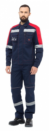 Костюм Авангард NEXT с БР СОП (синий/красный)