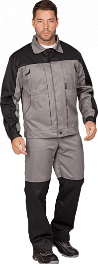 Костюм КАРАВАН с ПК (серый/черный)