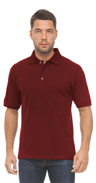 Рубашка Поло (бордо)