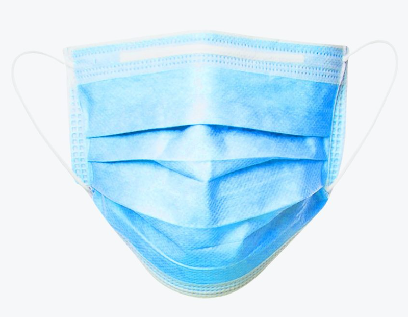 Маска DM-4 BLUE одноразовая (голубой)