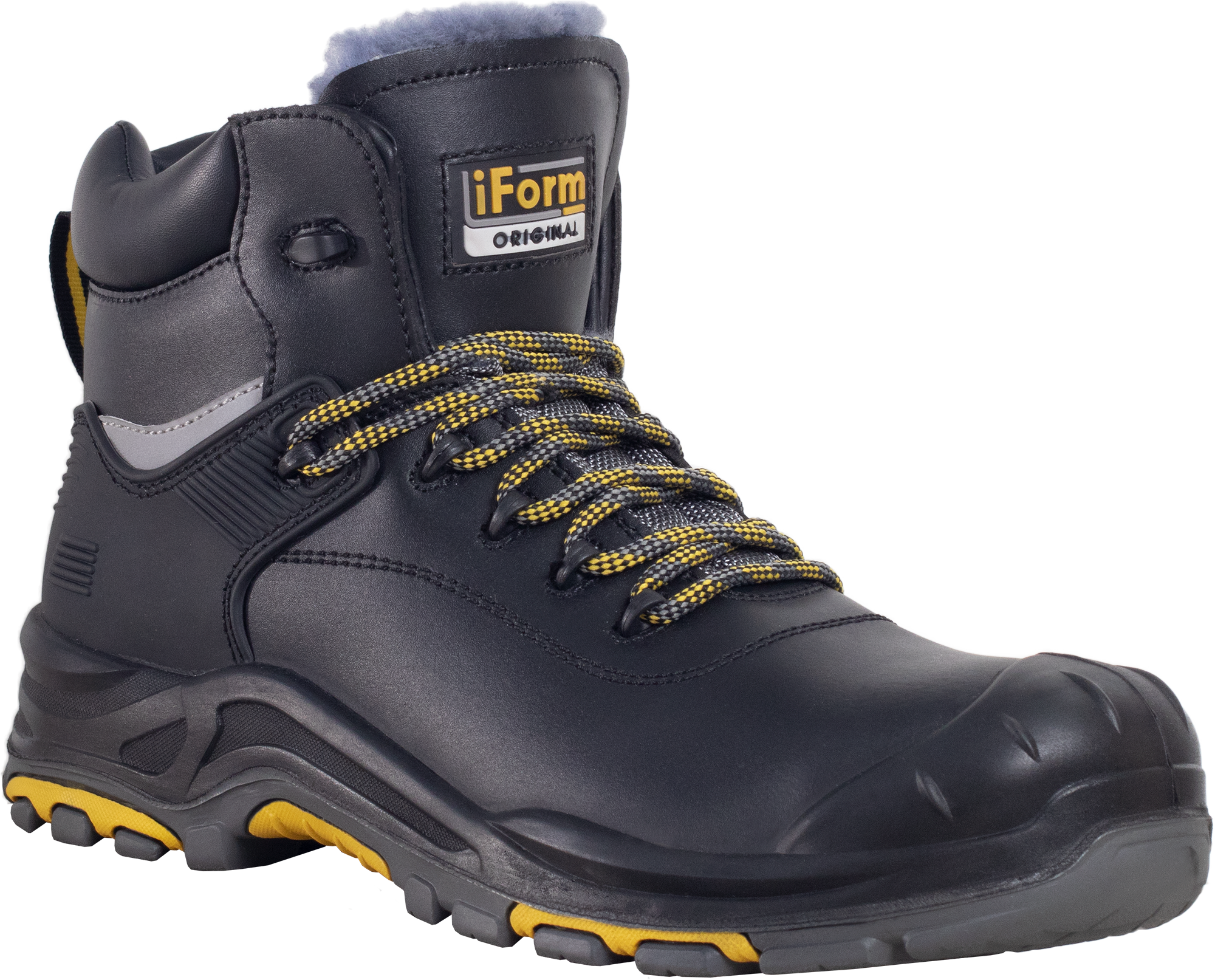 Ботинки iForm® ORIGINAL (ОРИДЖИНАЛ) с КП и КС нат мех