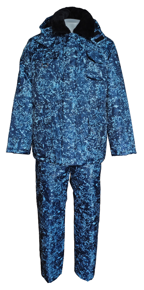 Костюм ОХРАННИК зимний с ПК (КМФ цифра)