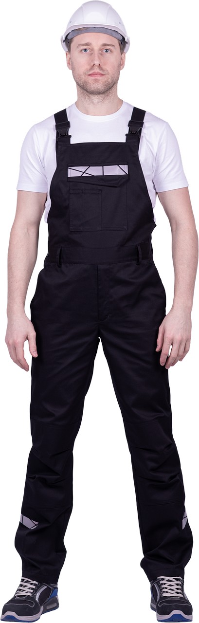 Полукомбинезон СТРОНГ (черный)